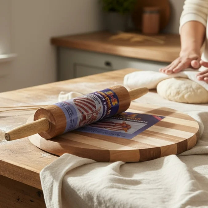 Wooden Chakla Belan Set – Finest Quality Hardwood Roti Make