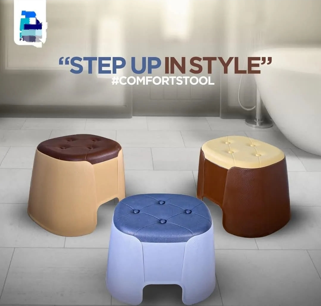 Plastic Bath Stool for Bathroom – Small and Large Sizes