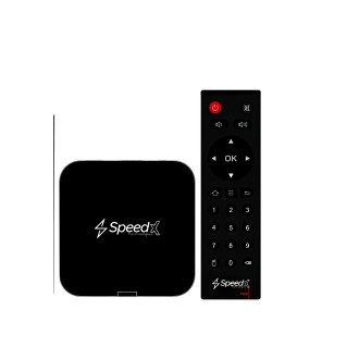 SPEEDX FLARE A10 QUAD-CORE ARM CORTEX A53 Android 10.0 4K SMART TV BOX 2GB+16GB