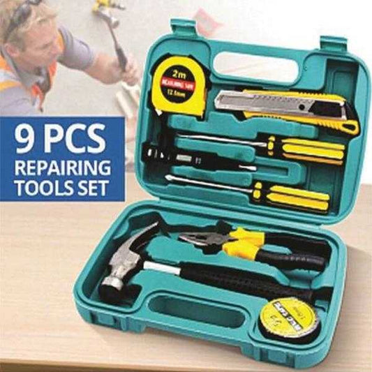8 PCS Professional Hand Tool Set With Storage Box | Household & Automotive Repair Kit | Multi-Purpose Tool Kit For Home, Office & Garage
