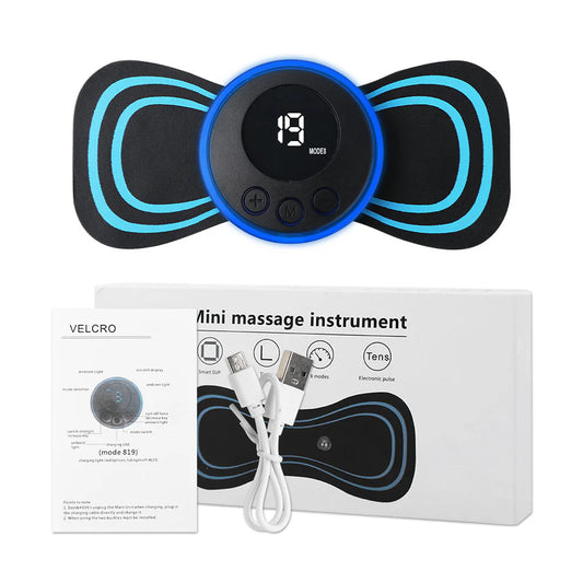 AuraRelief Rechargeable Mini Butterfly EMS Massager