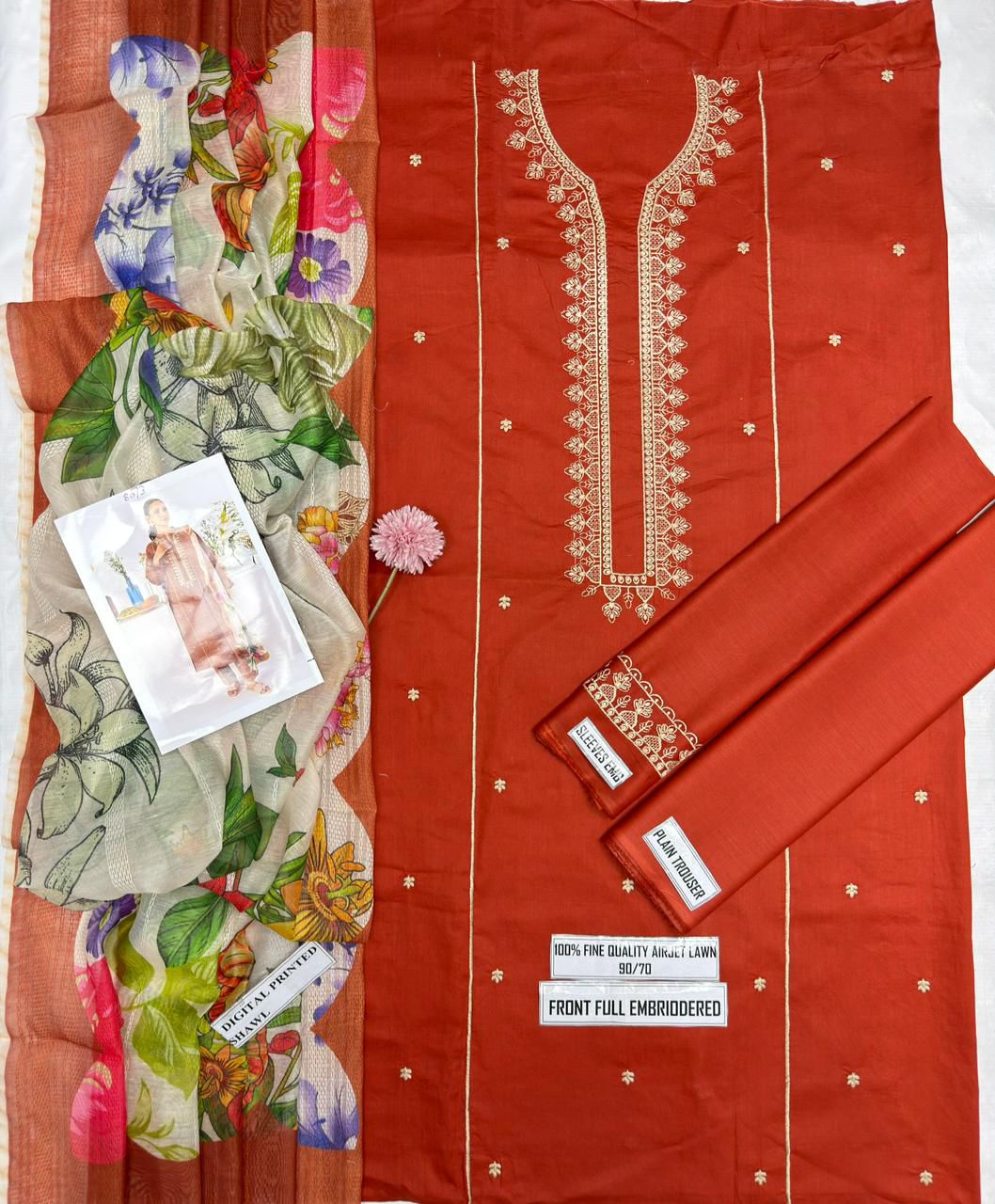 Airjet Lawn Luxury Embroidered Series