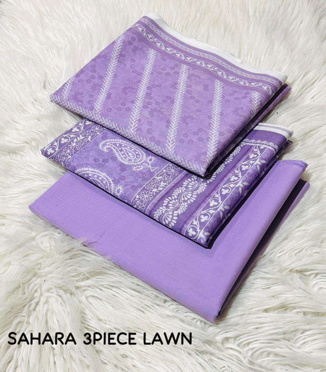 Sahara Lawn Collection 2026 – Premium 3 Piece Suit