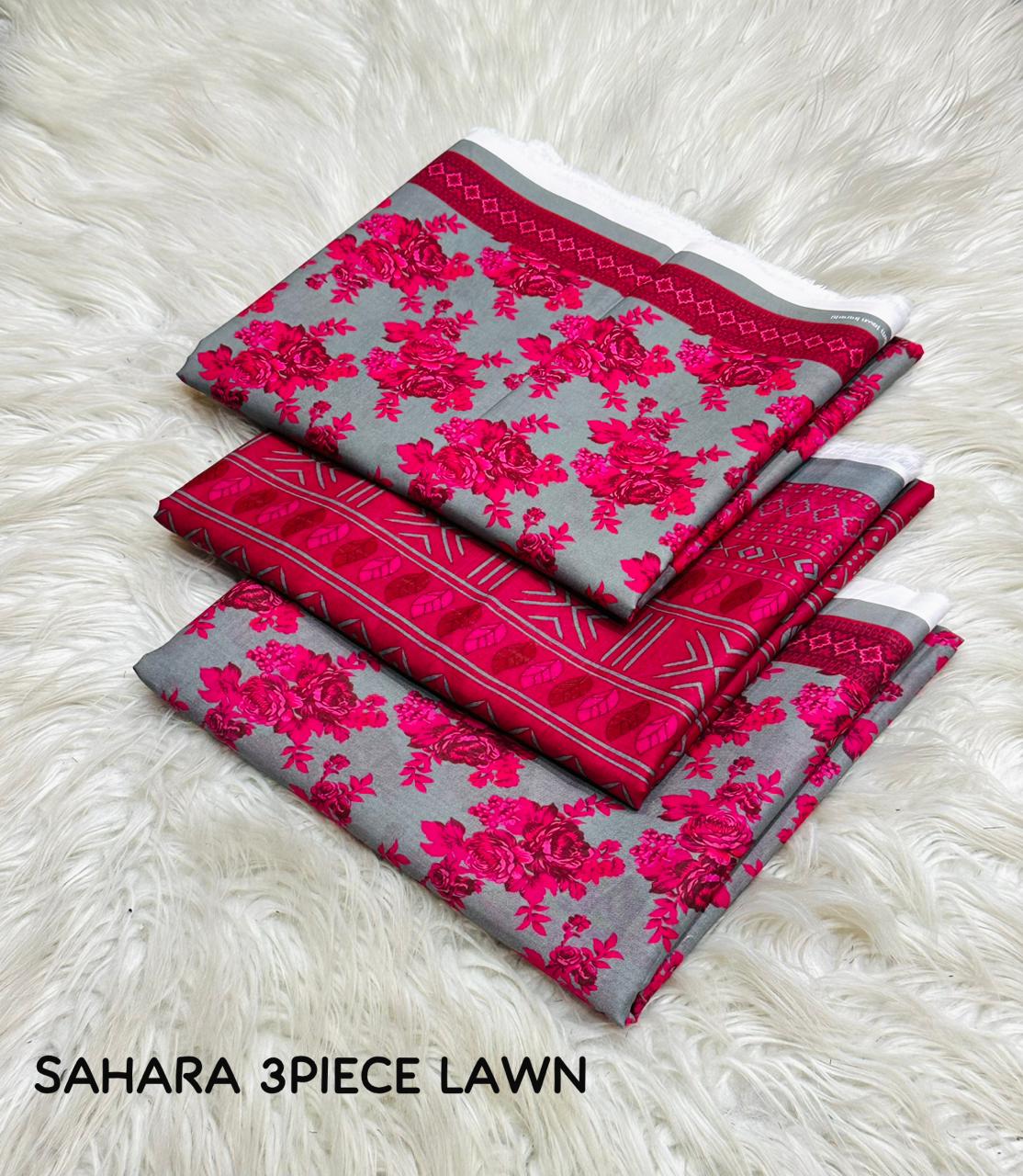 Best 10 color Sahara Lawn Collection 2026 – Premium 3 Piece Suit