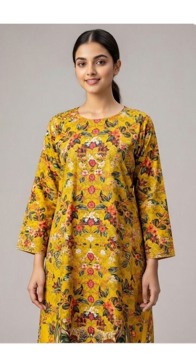 AIRJET BANDORIA LAWN DIGITAL PRINT 3Pc Vol code : 5013