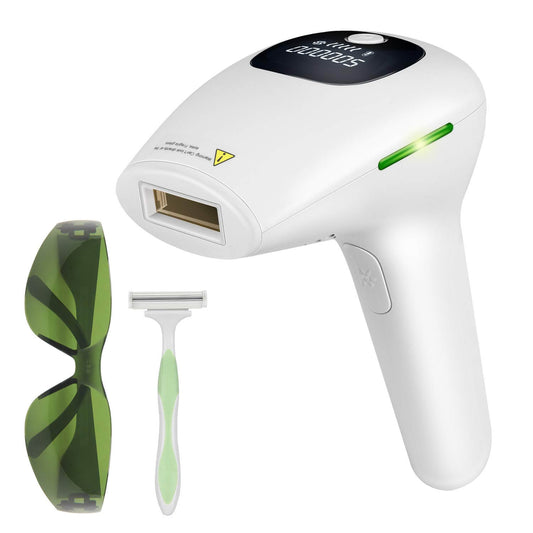 Daling Unisex Full Body IPL Permanent Laser Hair Removal Device, Long life quartz bulb with up to 50,0000 flashe