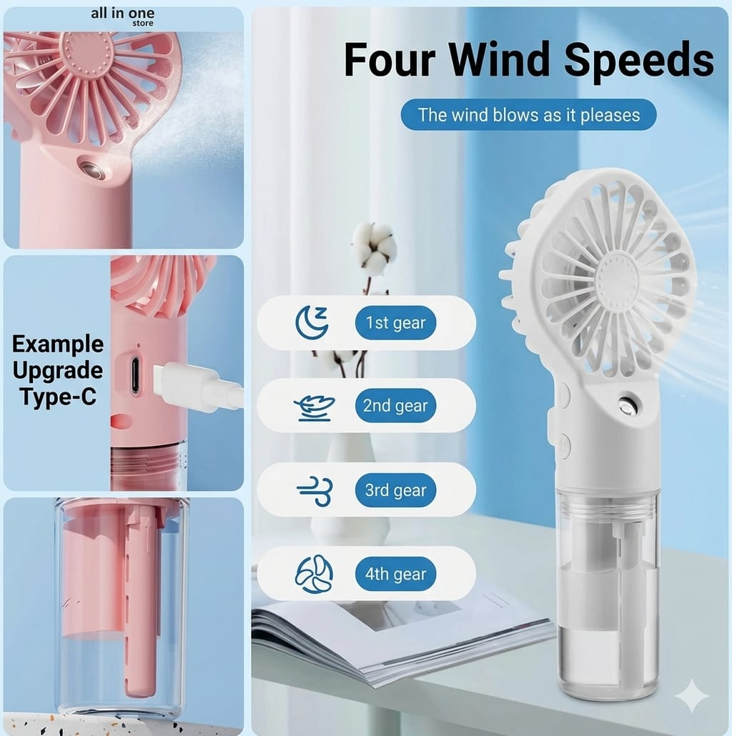 Spray handheld Small Fan