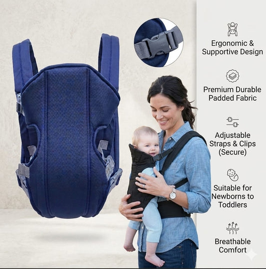 Premium Multifunctional Baby Carrier Wrap - Adjustable Safety Sling Backpack for Infants and Toddlers