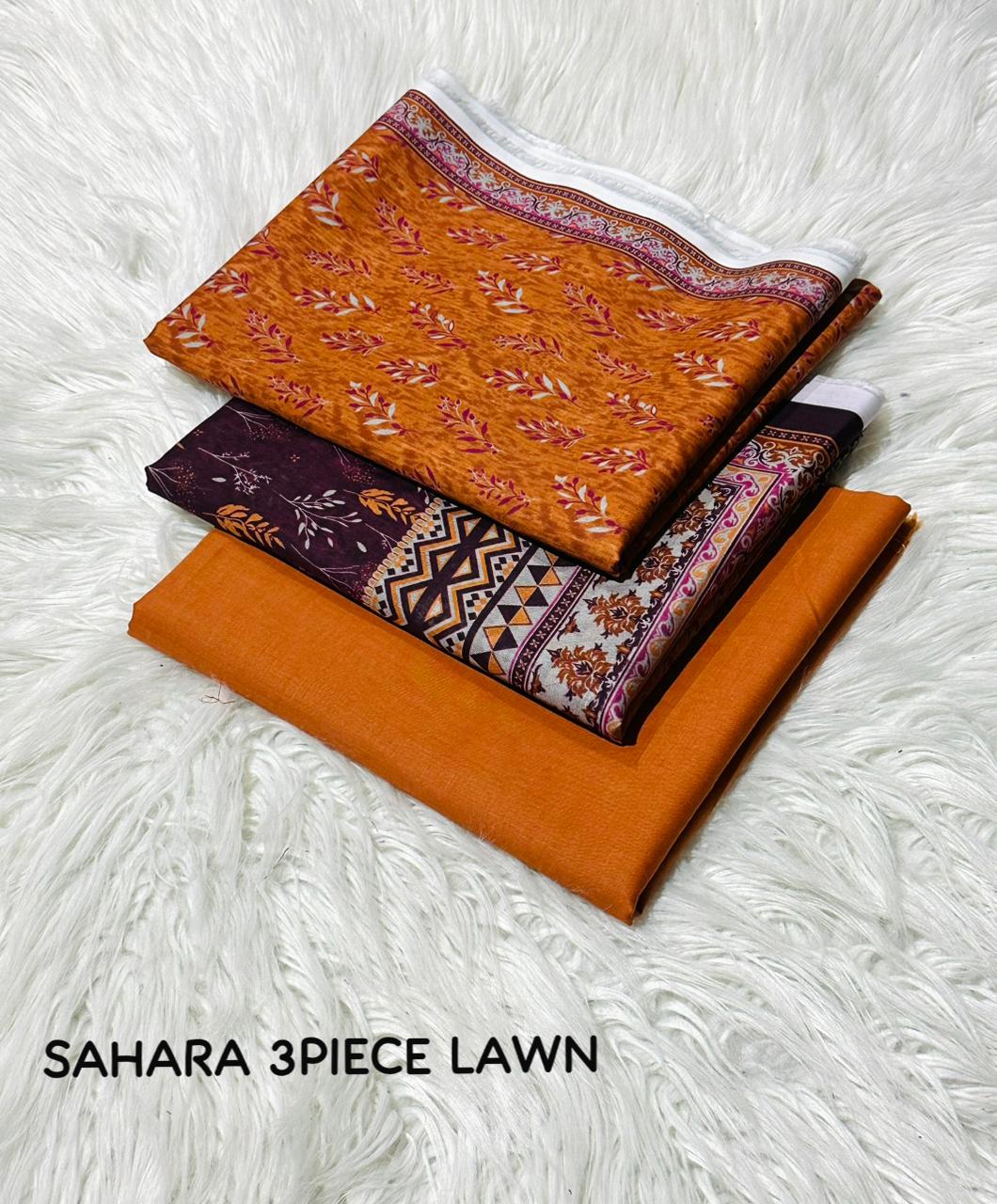 Best Sahara Lawn Collection 2026 – Premium 3 Piece Suit
