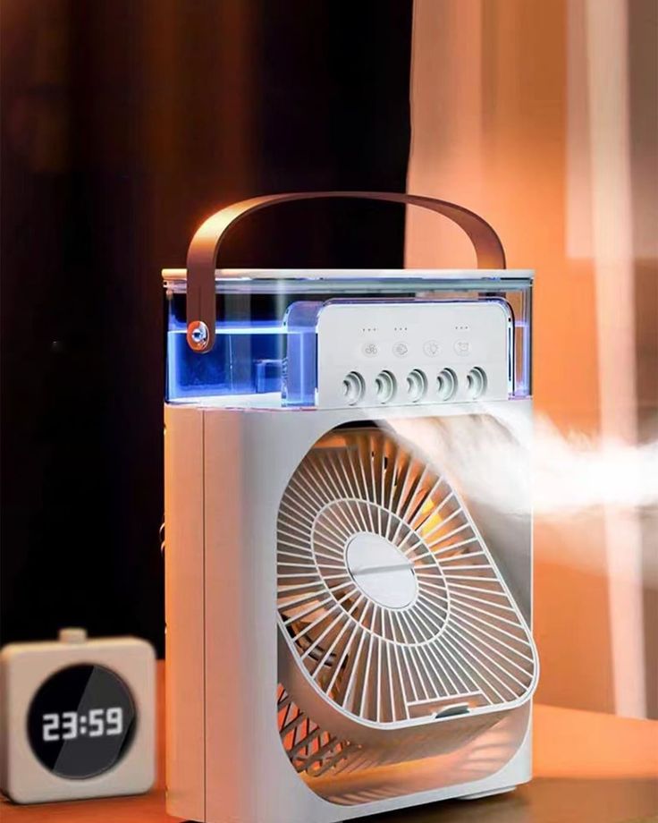 10 inch Mist Fan / Ice Fan / Mini AC Fan / 10 inch Mist Blowing Fan