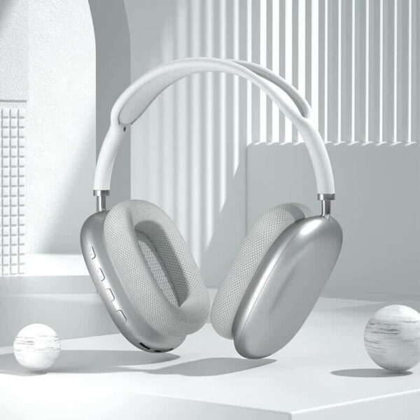 P9 Pro Max Wireless Bluetooth Headphones – Hi-Fi Stereo Over-Ear Headset with Noise Cancellation, Built-in Mic, and Soft Memory Foam Ear Cups