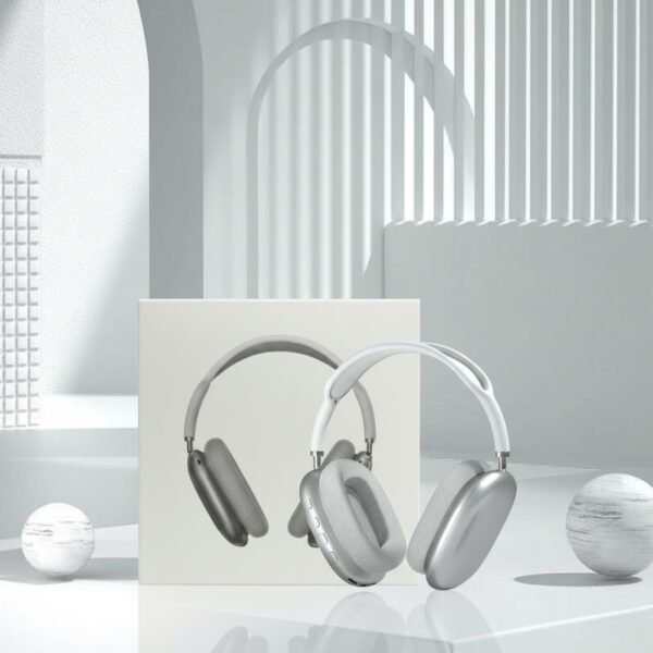 P9 Pro Max Wireless Bluetooth Headphones – Hi-Fi Stereo Over-Ear Headset with Noise Cancellation, Built-in Mic, and Soft Memory Foam Ear Cups