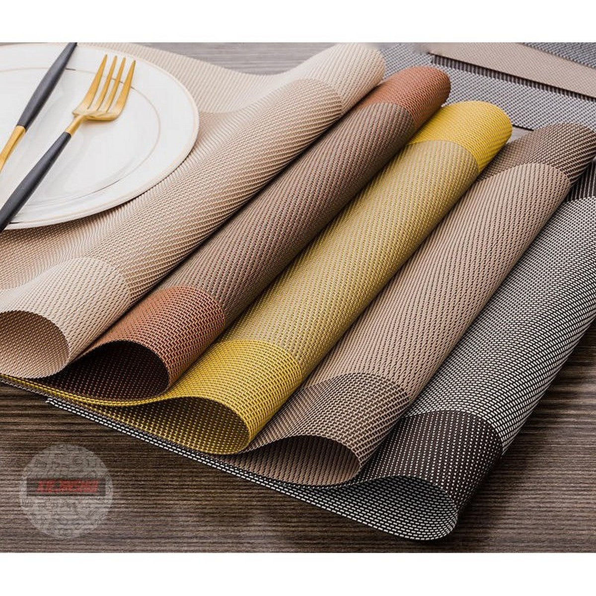 Table Mate Dining Mats – Elegant Multi-Color Set