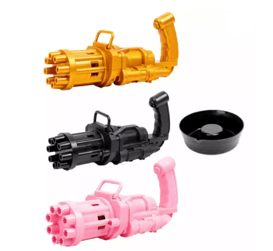 8-Holes Automatic Gatling Bubble Gun – Household Utensils