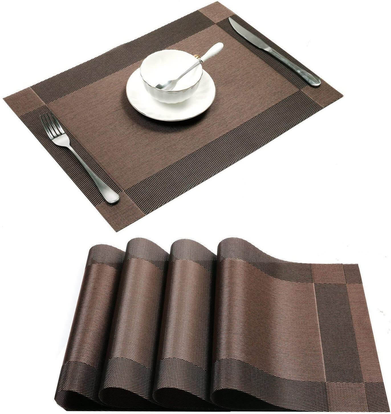 Table Mate Dining Mats – Elegant Multi-Color Set