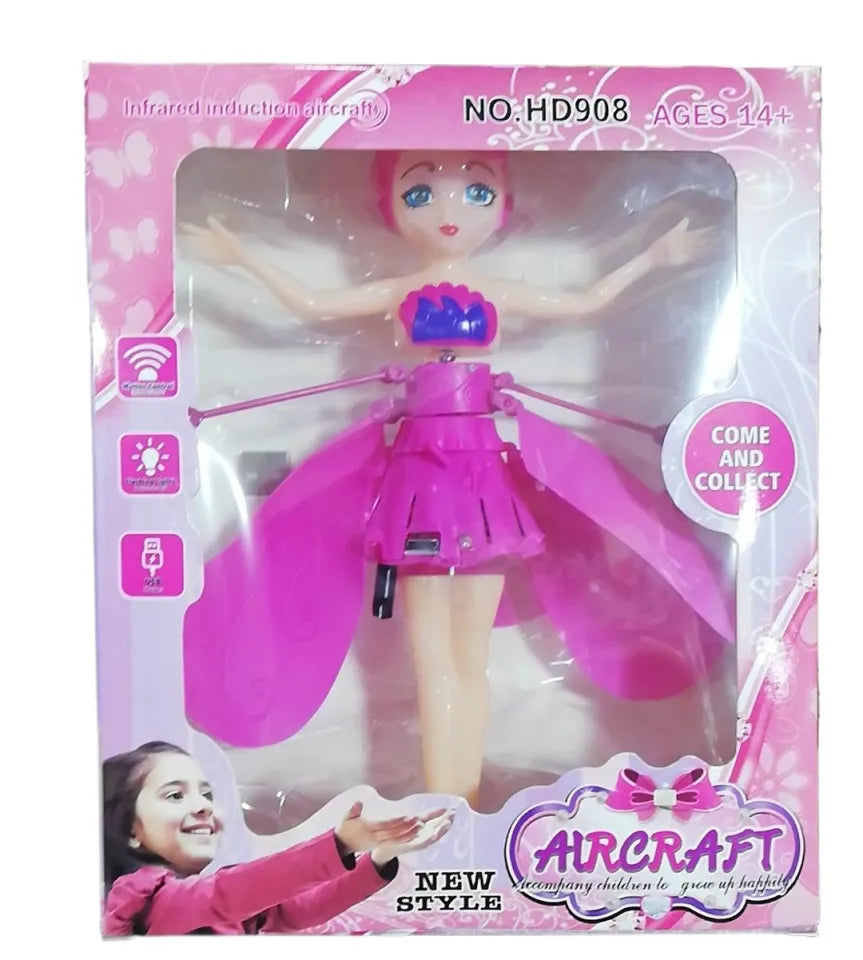 Magic Flying Fairy Princess Doll with Hand Sensor Flying ...