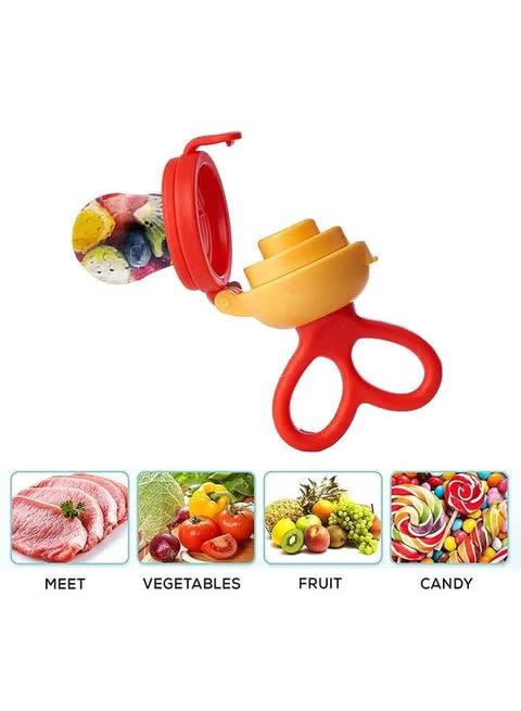 Baby Fruit Feeder Pacifier | Soft Silicone Fruit Chosni & Teether