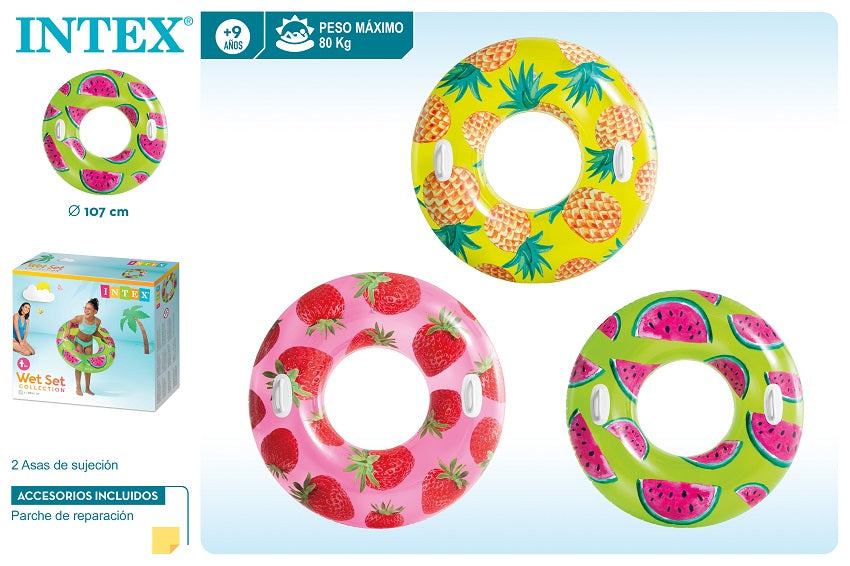 Intex Tropical Fruit Tube, 42 Inch