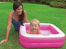 Intex Play Box Inflatable Kiddie Pool 34X34X10IN