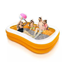 INTEX 90"x 60"x 19" Mandarin Pool Family Swim Center