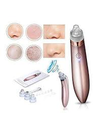 5-in-1 Rechargeable Blackhead Vacuum Pore Cleaner - Facial Exfoliation and Acne Removal