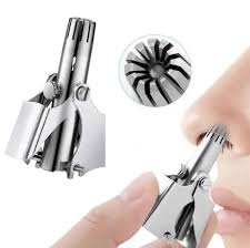 Manual Nose Hair Trimmer for Men & Women – Stainless Steel, Battery-Free, Washable, Painless, Ear & Facial Hair Remover, Portable Grooming Tool