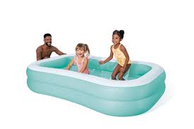 Swim Center® Aqua Inflatable Family Pool