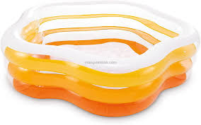INTEX Summer Pentagonal Pool ( 73" L x 71" W x 21" H )