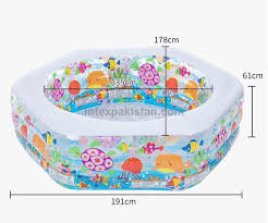 INTEX Ocean Reef Pool ( 75" L x 70" W x 24" H )