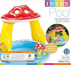 INTEX Mushroom Baby Pool ( 40" x 35" )