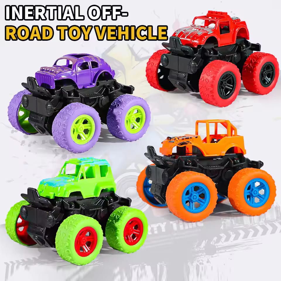 Super Monster Truck Toy For Kids (2 pc pack)