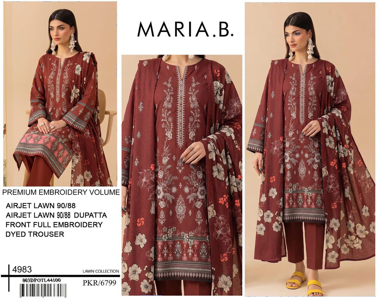 Maria.B Luxury Lawn Collection 2026
