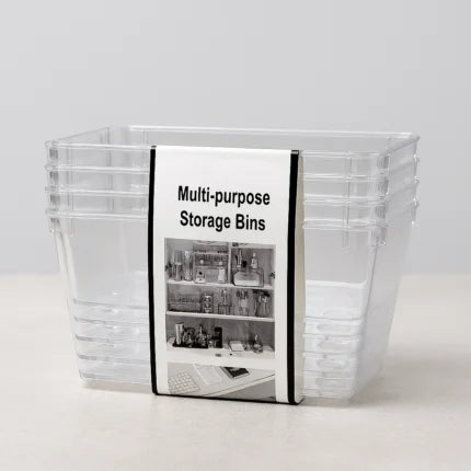 Acrylic Multi Drawer Organizer 4pc Pack for Home and Office