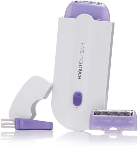 2-In-1 Finishing Touch Epilator - Painless Hair Remover For Silky Smooth Skin Hair Removal Depilator Shaver For Women