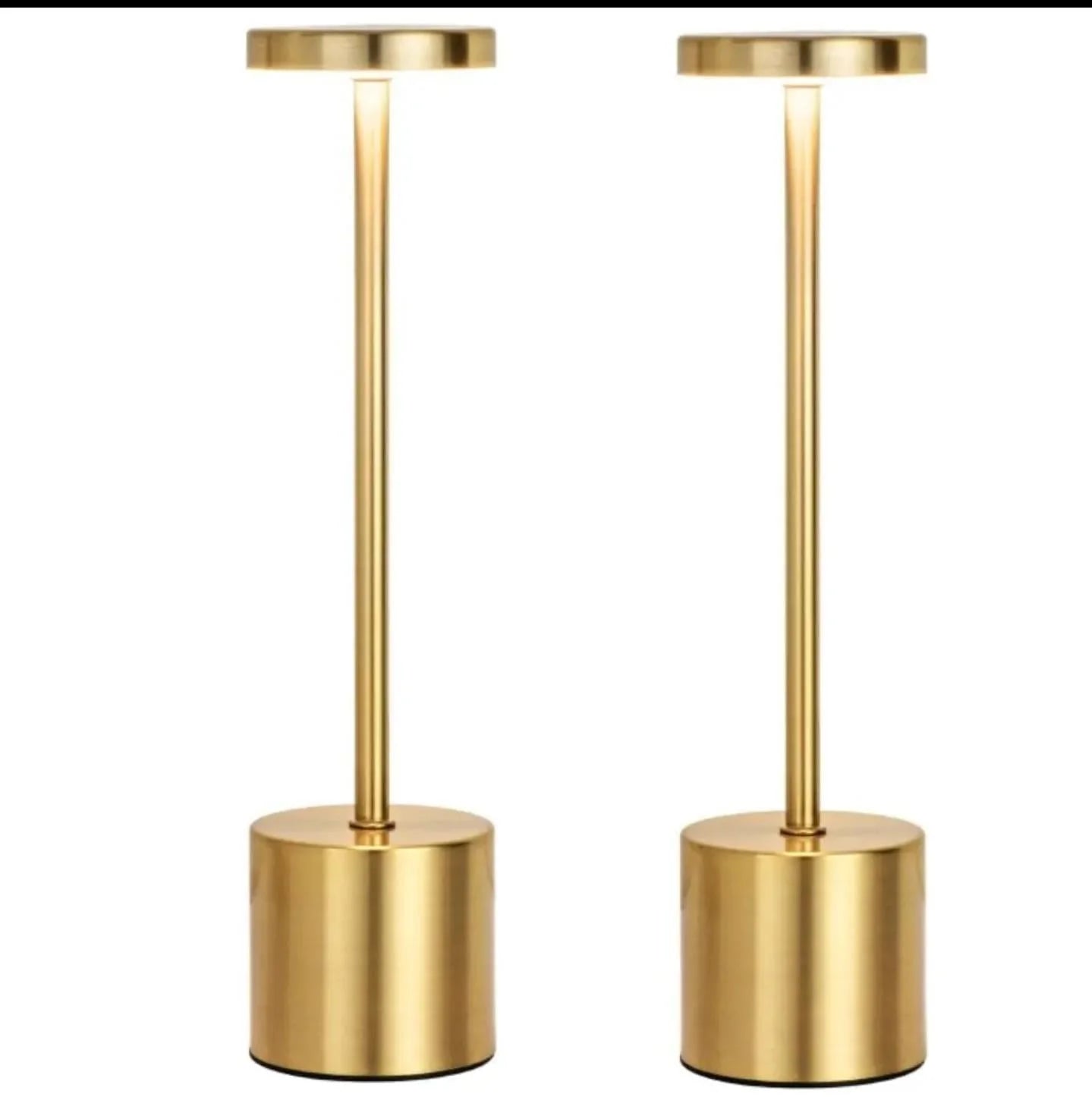 Modern Minimalist Golden Bar Table Light