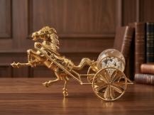 Metal Hourse Decoration Peice