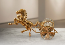 Metal Hourse Decoration Peice