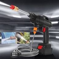 48V Cordless Portable High-Pressure Car Washer & Power Cleaner Kit – Rechargeable, Lightweight, and Multi-Surface Cleaning Solution