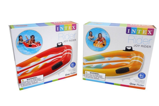 Intex Kids Swimming Pool Floating Aids Learn To Swim Joy Riders Toy 45x30Inch