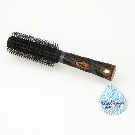 Valian Round Hair Brush for Blow Drying – Heat Resistant Professional Styling Brush with Anti-Slip Handle