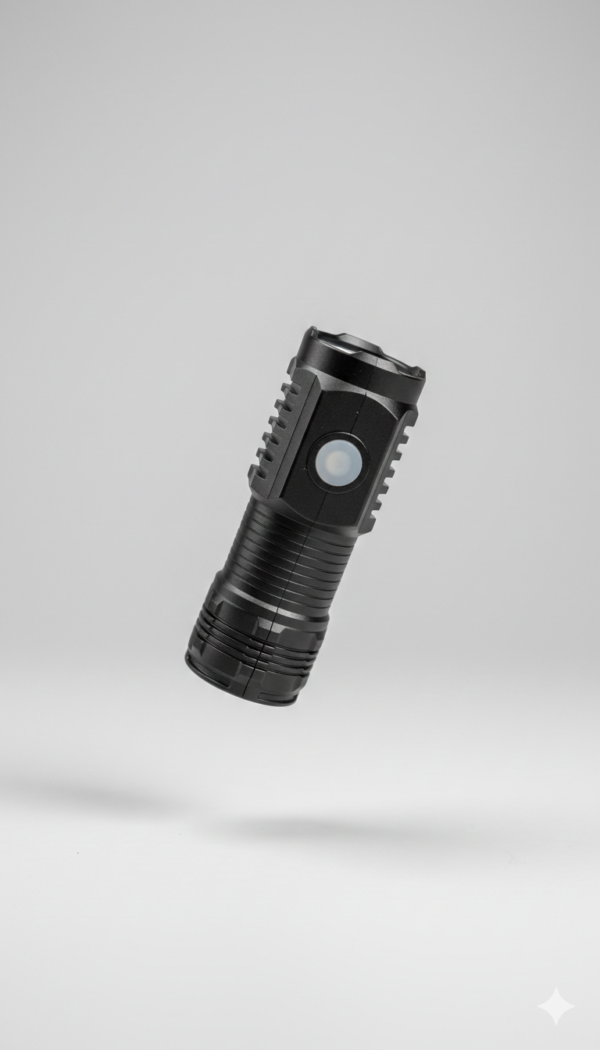 Portable Ultra-Bright Mini LED Flashlight – USB Rechargeable Handheld Torch with Pocket Clip, Multi-Mode Lighting, Perfect for Emergency, Camping & Outdoor Adventures