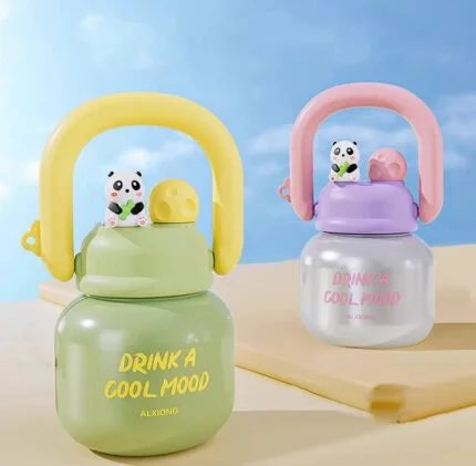 550ml Kids Water Bottle – Cute Panda Stainless Steel Vacuum Flask