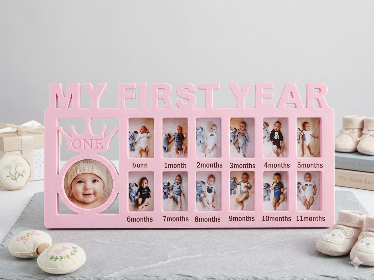 Baby 1 year photo Frame