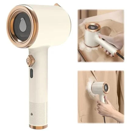 Portable Handheld Garment Steamer | Travel Clothes Steamer with Water Tank | Fast Heat-Up Steam Iron for Home and Travel Use