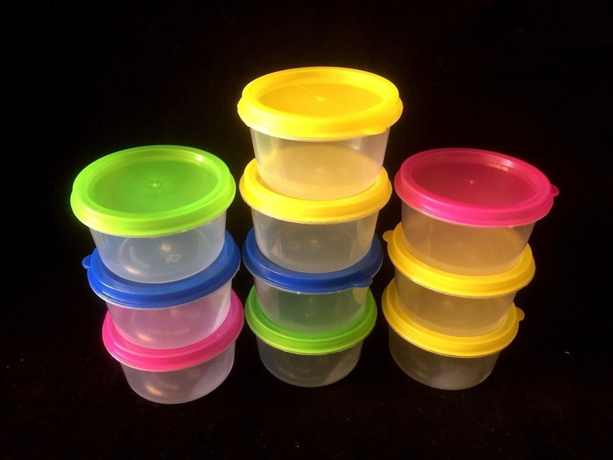 Mini Storage Container for Lunch Box Sauce & Jewelry – 200ml (12 piece)