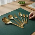 Golden Cutlery Set Pakistan for Elegant Dining | Stainless Steel | 34pc & 6pc Dining Set