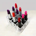 9 Slots Lipstick imported Display Stand Holder, Acrylic Makeup Organizer