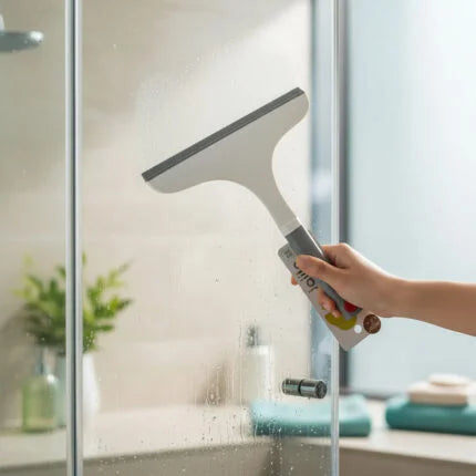Window Squeegee for Glass Cleaning and Kitchen Counter Wiper